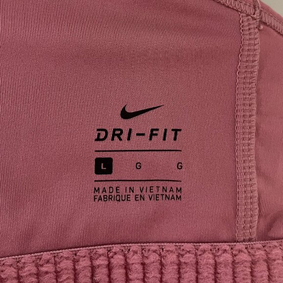 Nike Dri-Fit Swoosh 1-Piece Classic Padded Racerback Sports Bra - Picture 4 of 4